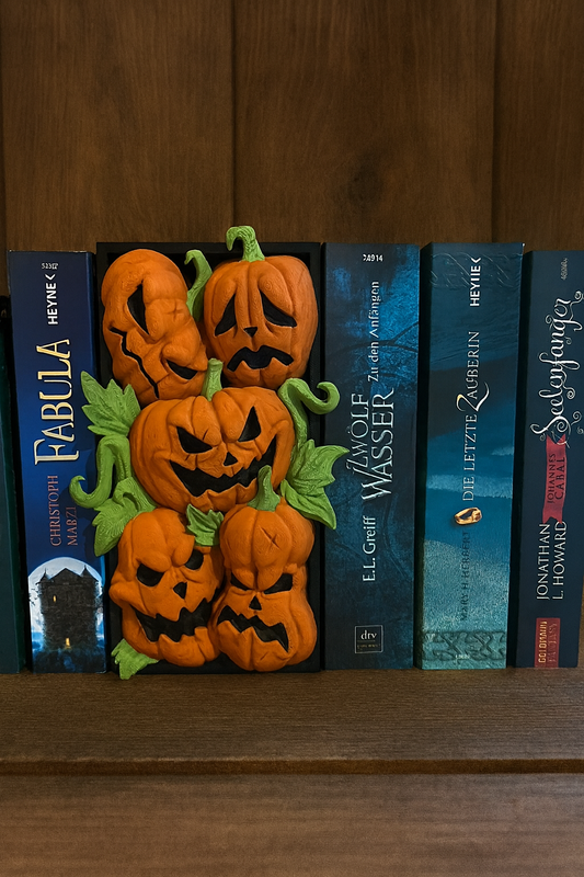 🎃 Halloween Book Nook – Kürbis-Edition