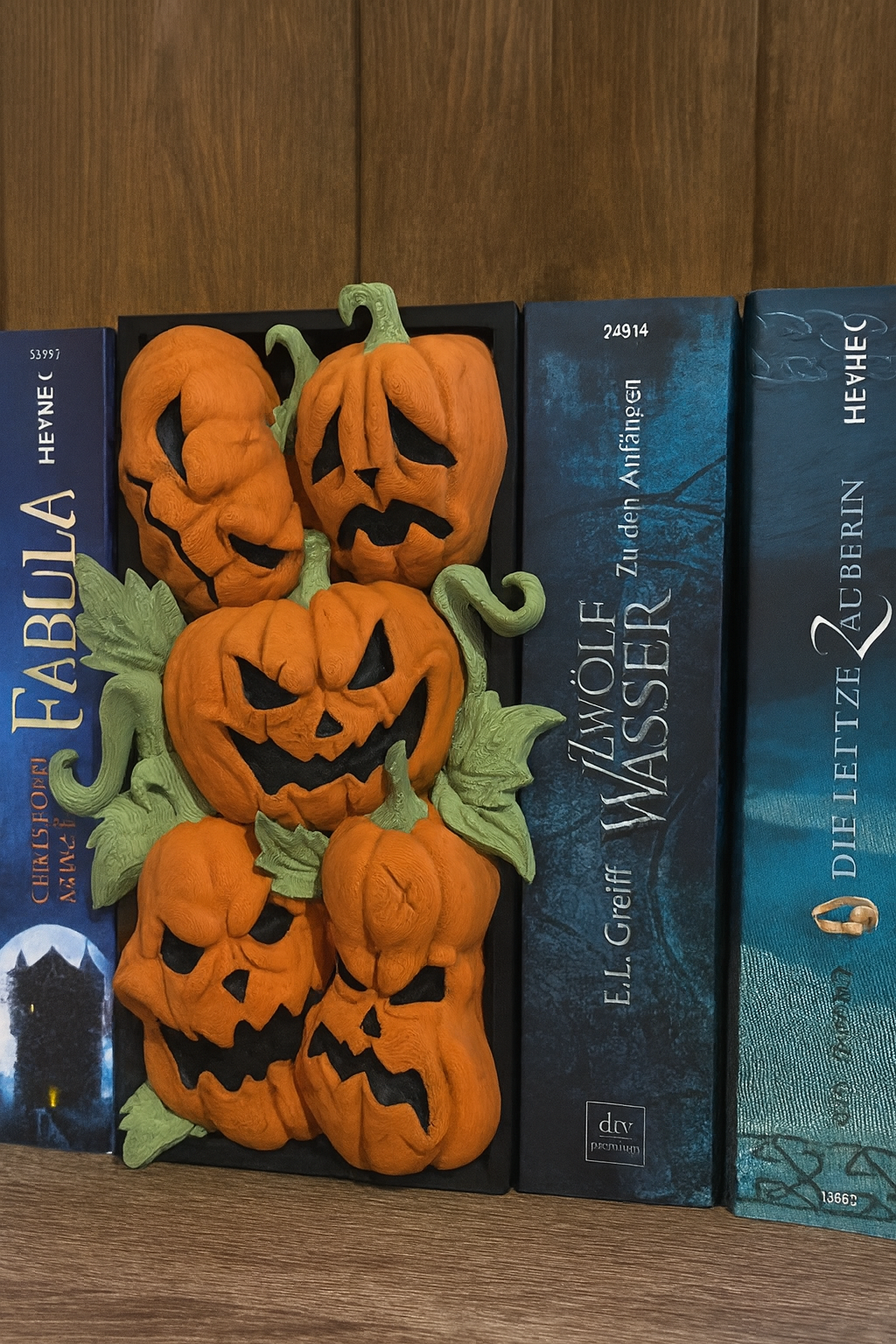 🎃 Halloween Book Nook – Kürbis-Edition