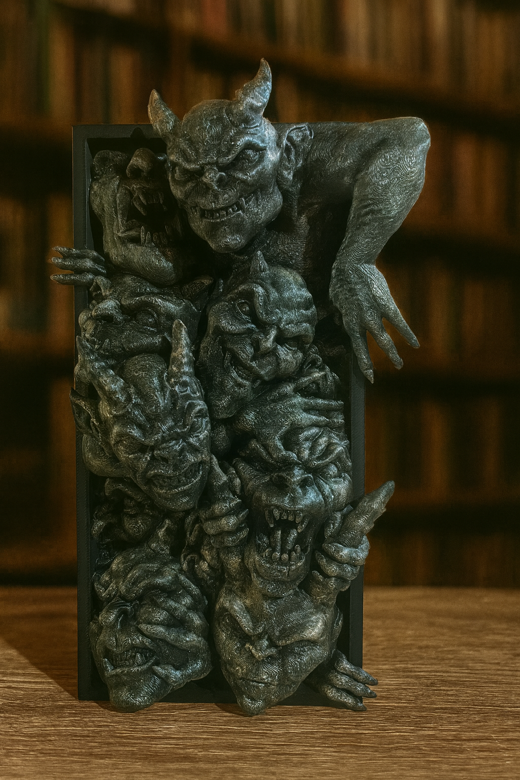 😈 Book Nook „Imps“ – Die Dämonen deines Bücherregals 📚🔥