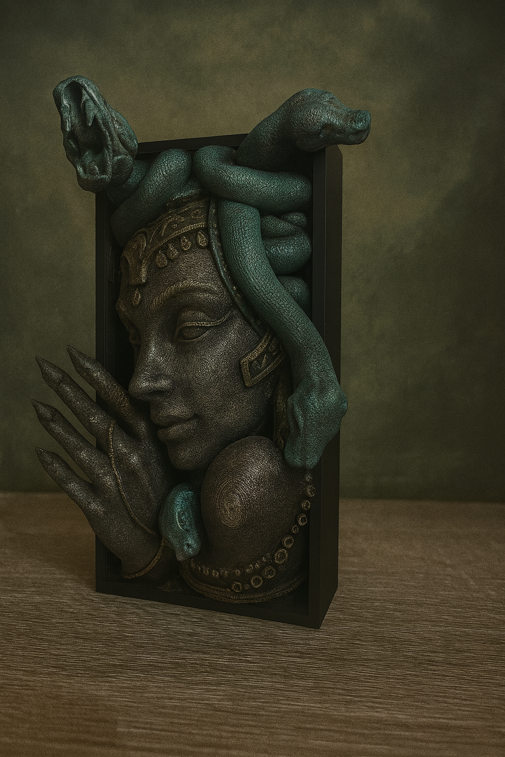Book Nook „Medusa“ – Mystisches Regal-Highlight