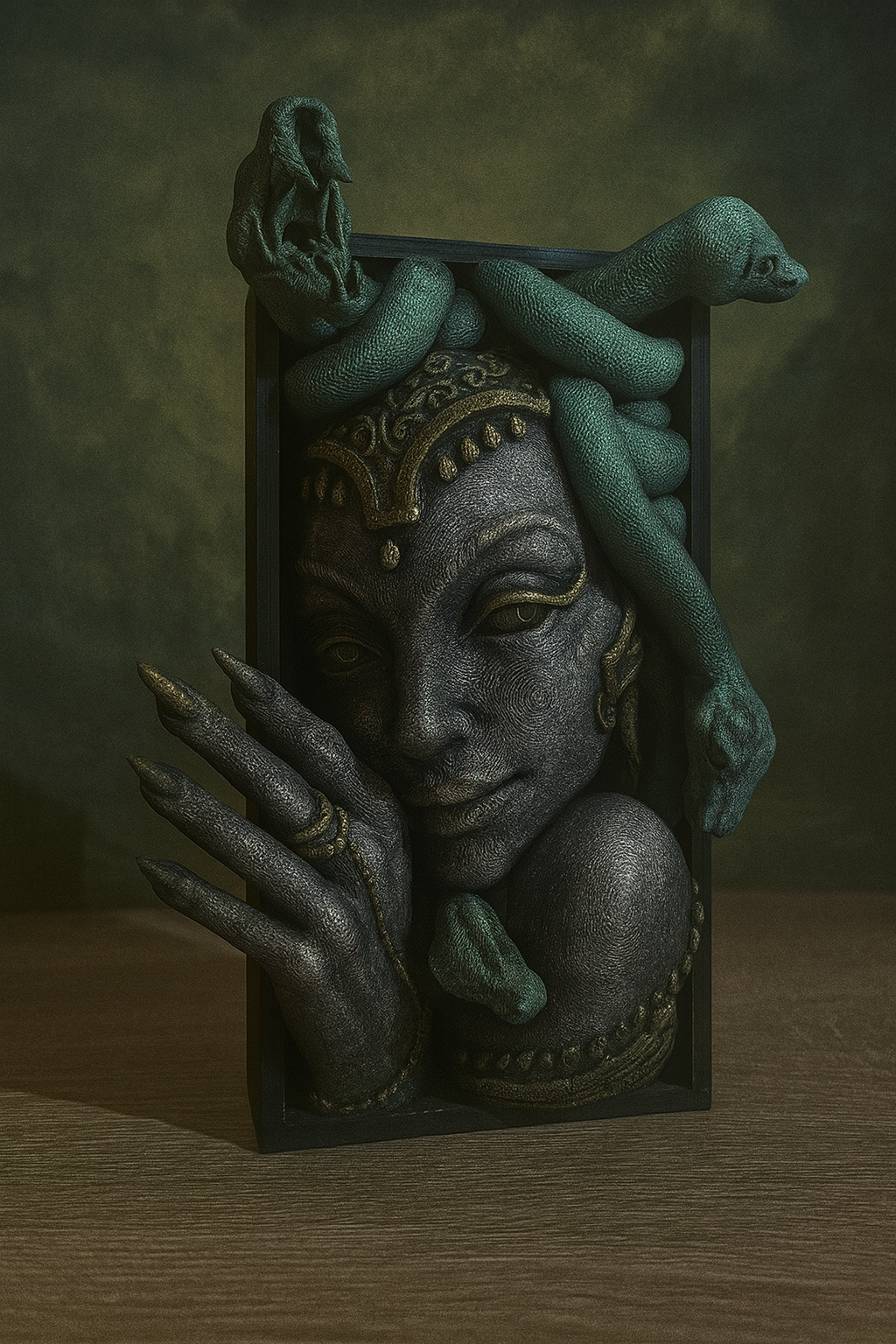 Book Nook „Medusa“ – Mystisches Regal-Highlight