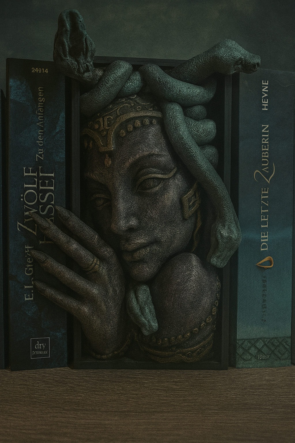 Book Nook „Medusa“ – Mystisches Regal-Highlight