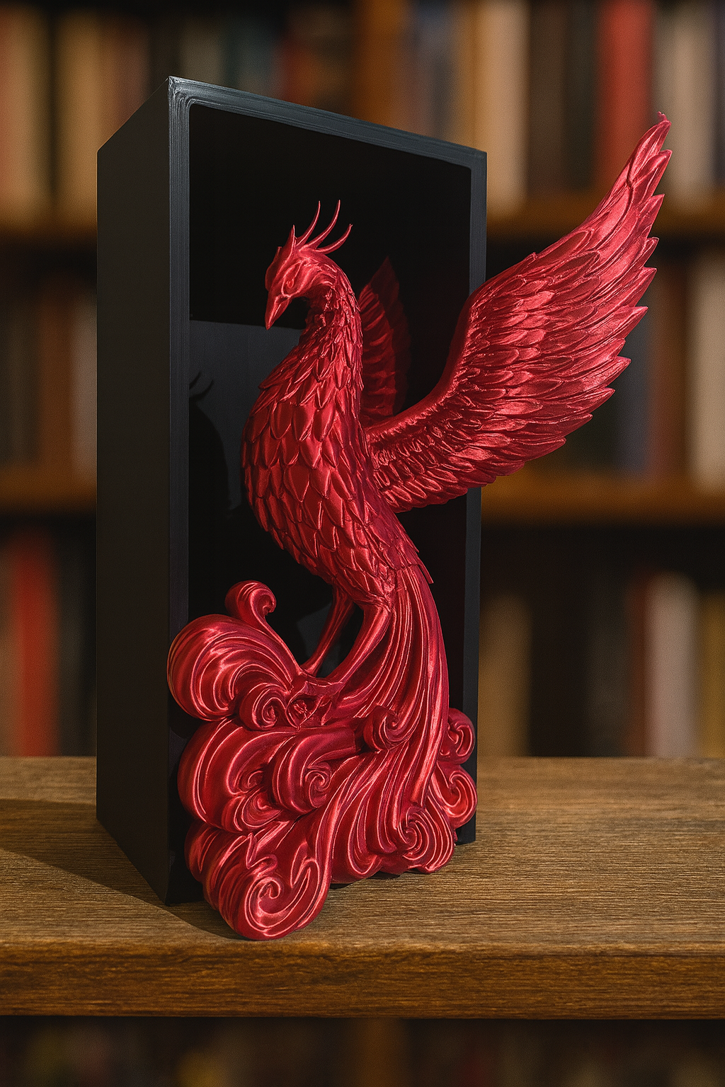 🔥 Book Nook „Phoenix“ – Steig mit Stil aus der Asche! 📚