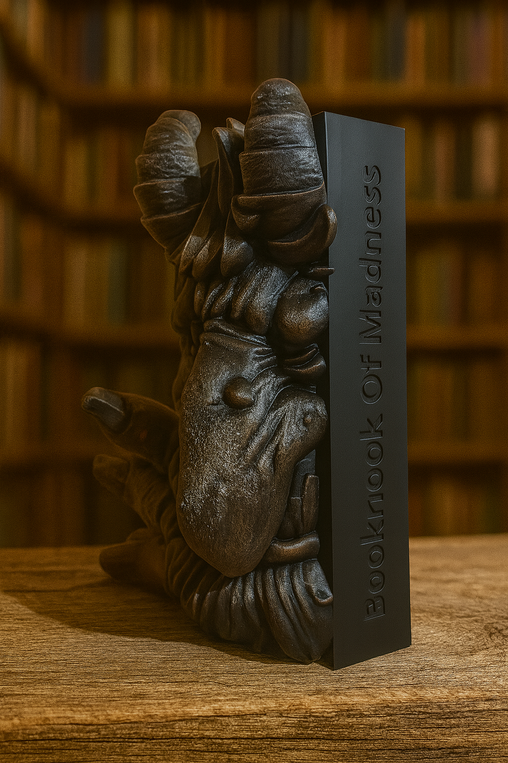 👹 Book Nook "Troll" – Ein mythischer Wächter für dein Bücherregal