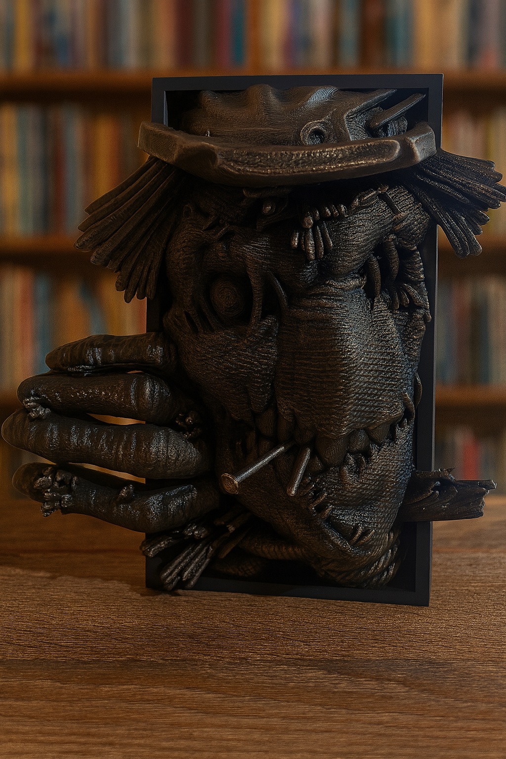 🌾 Book Nook „Scarecrow“ – Der düstere Wächter deiner Bücher
