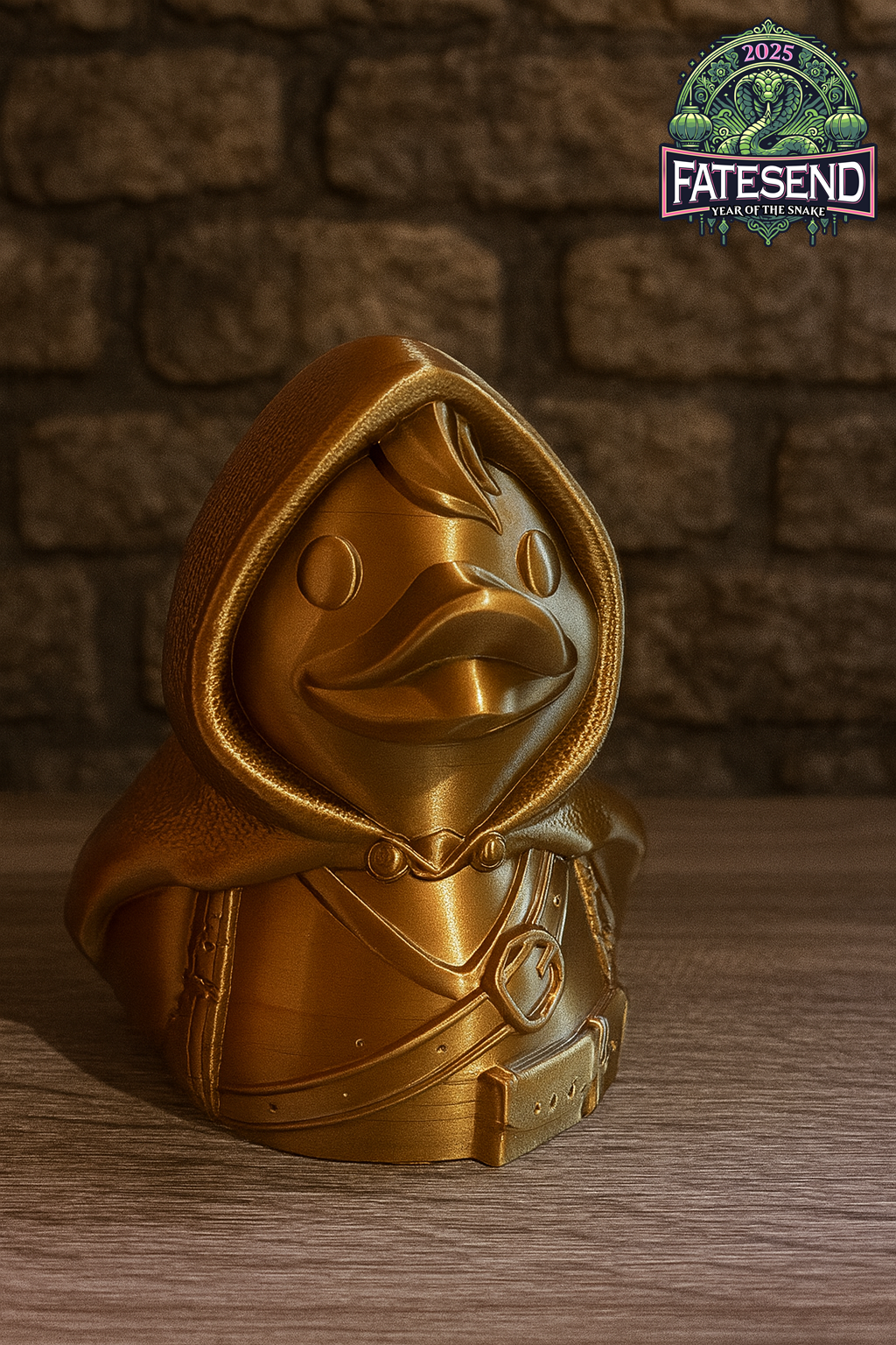 🦆 Spardose "Ranger Ducky" – Fantasy-Ente im Abenteuer-Look