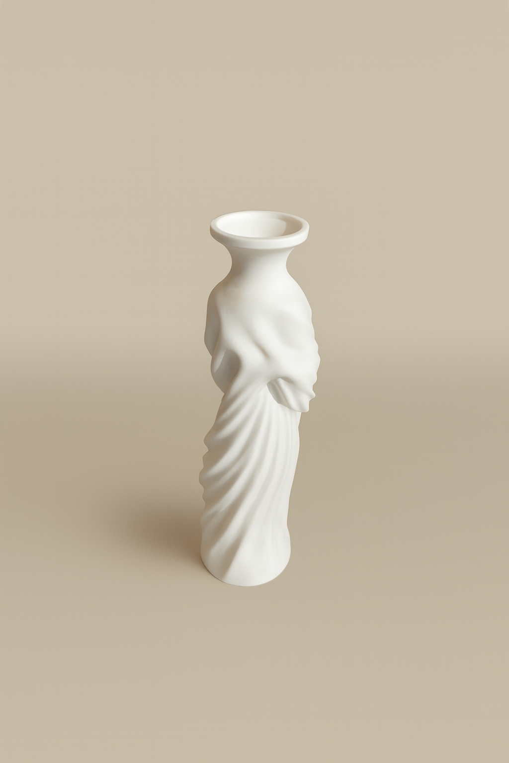Vase „Draped Silence – verschlungenes Schweigen“