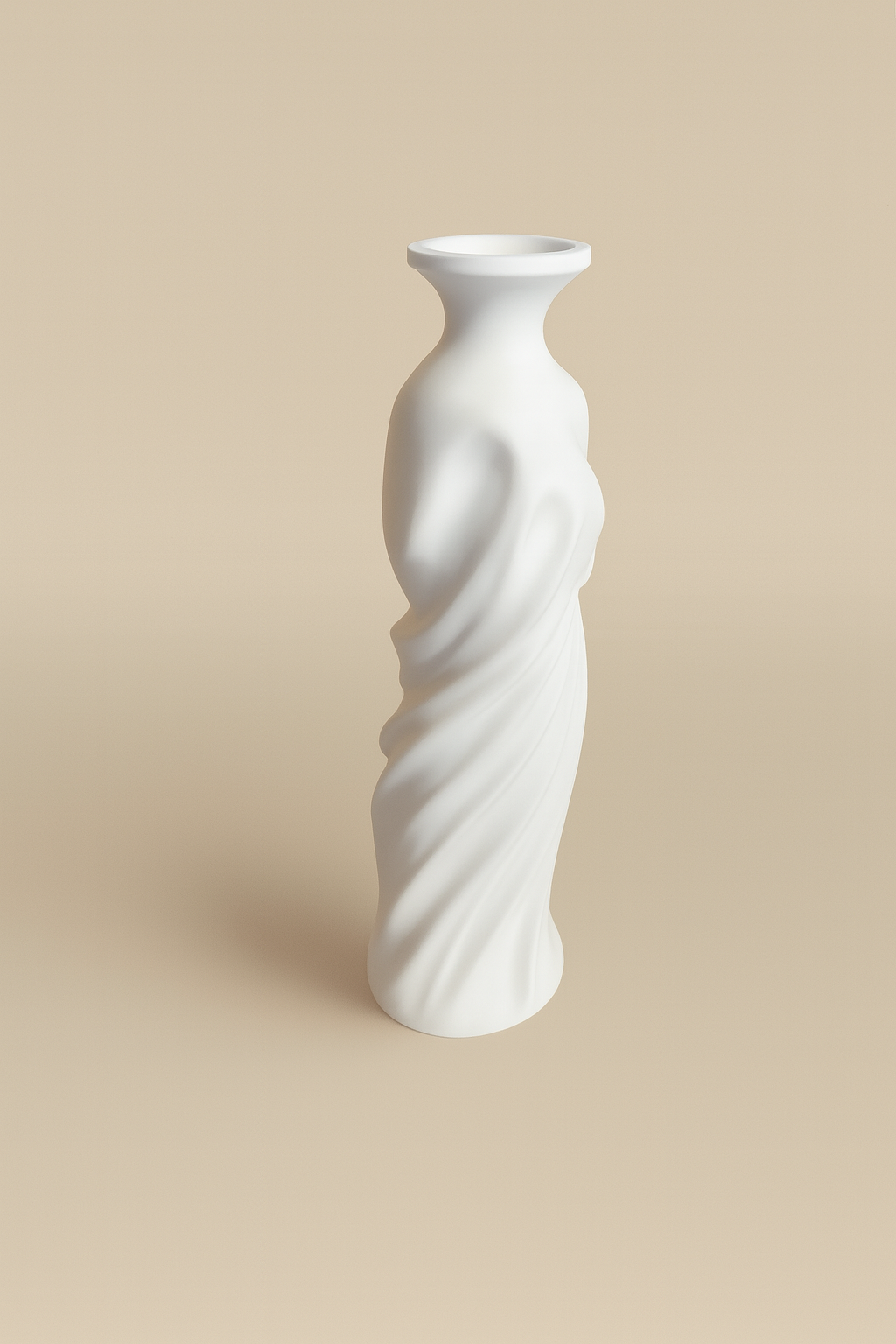Vase „Draped Silence – verschlungenes Schweigen“