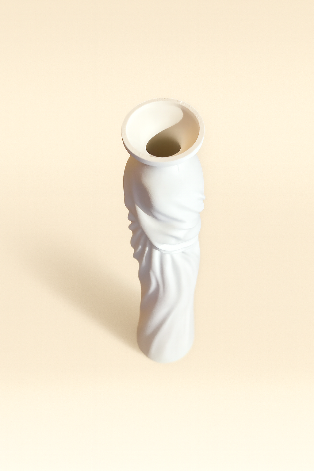 Vase „Draped Silence – verschlungenes Schweigen“