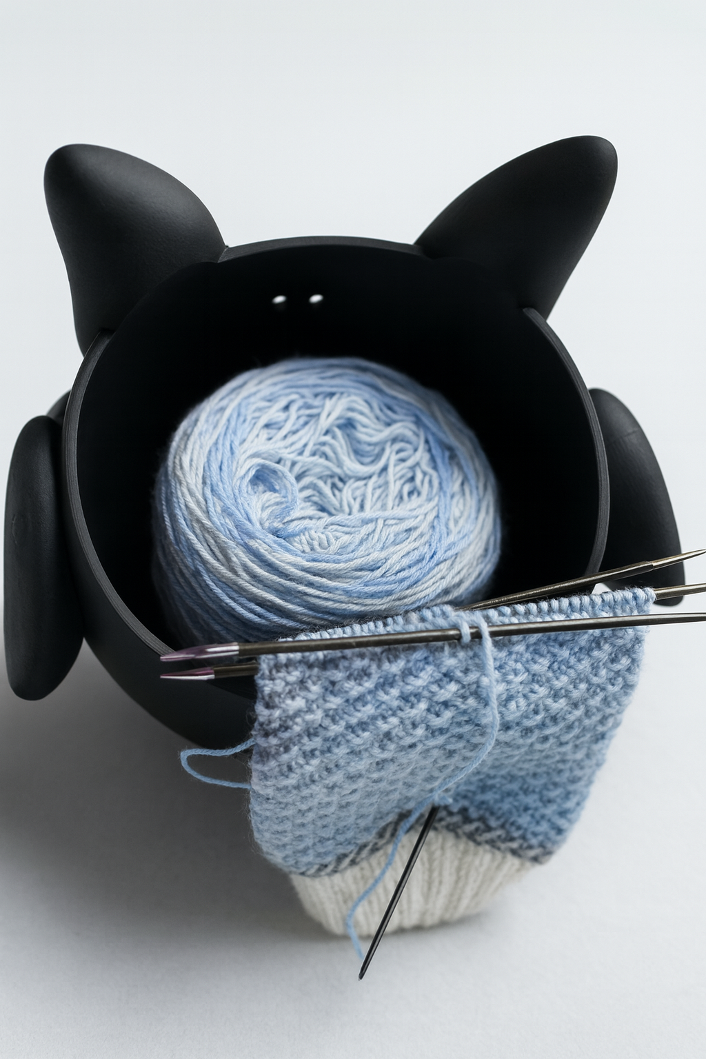 Garnschale „Betty“ – Fledermaus-Yarn Bowl 🦇🧶