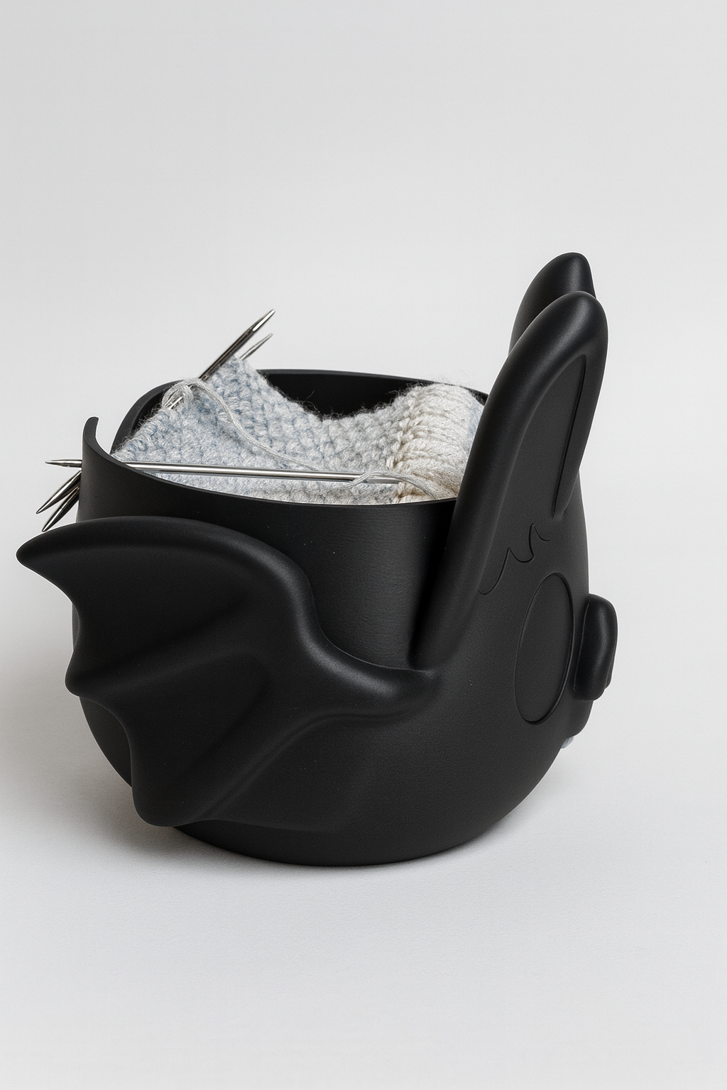 Garnschale „Betty“ – Fledermaus-Yarn Bowl 🦇🧶