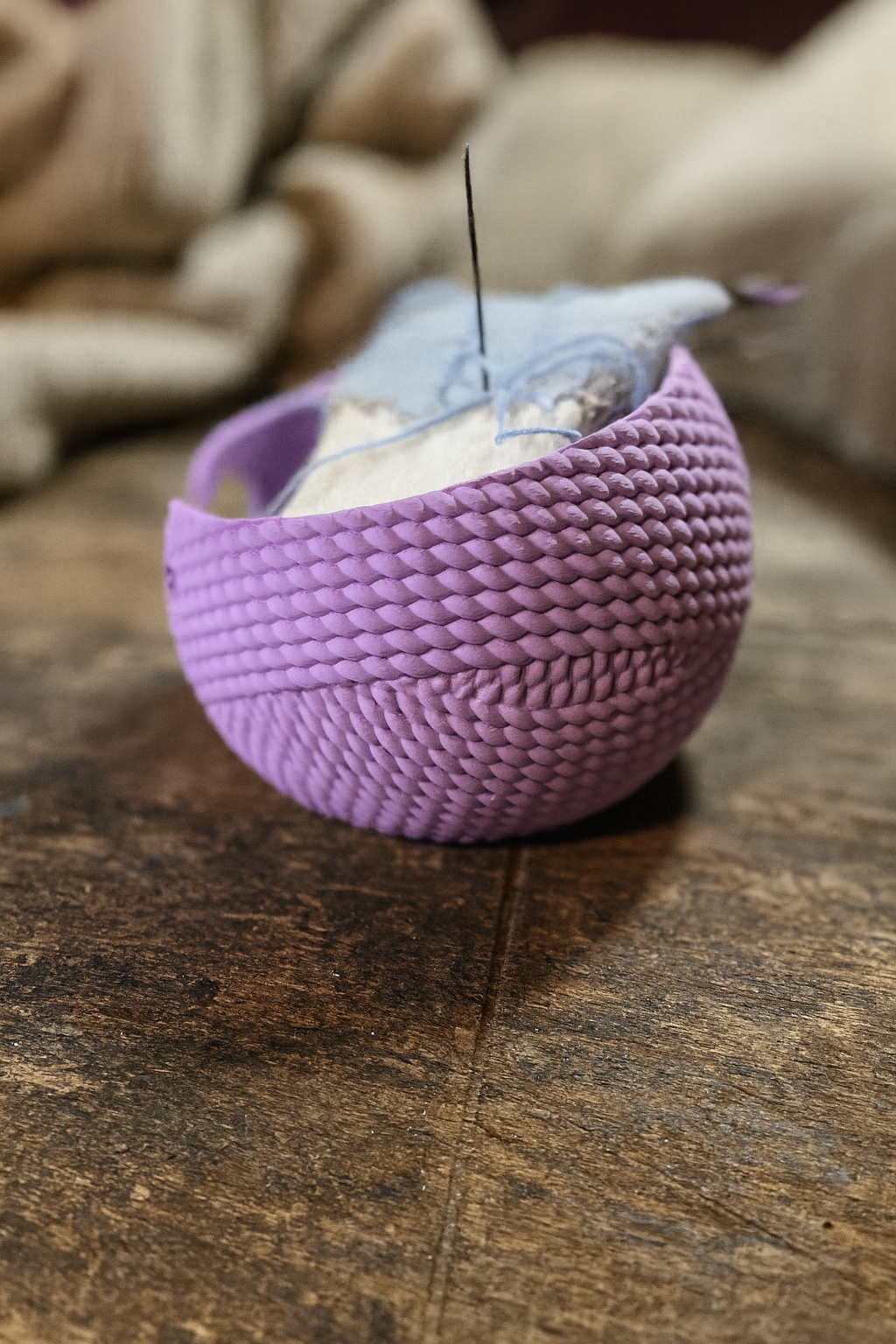 🧶 Garnschale „Wollknäuel“