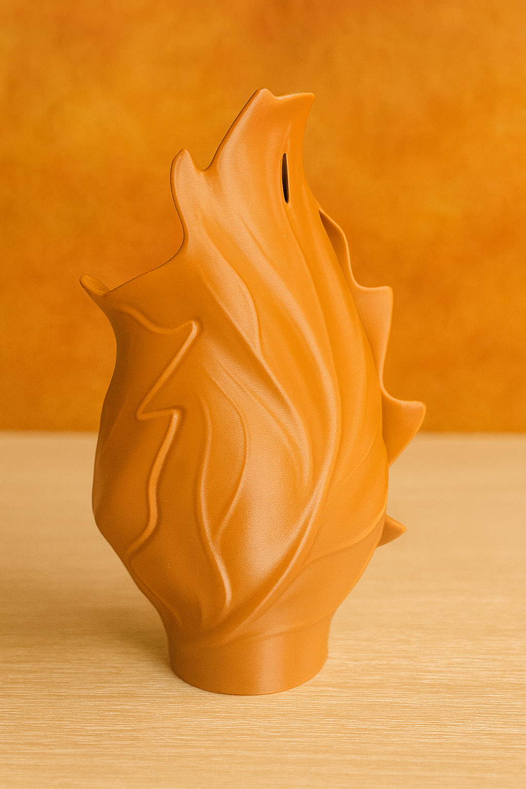 Herbstblatt-Vase