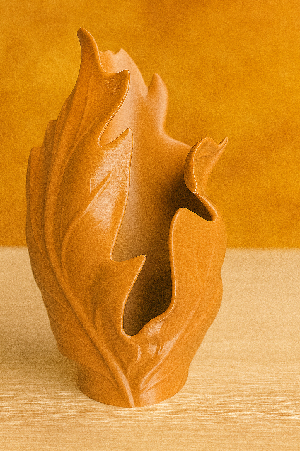 Herbstblatt-Vase