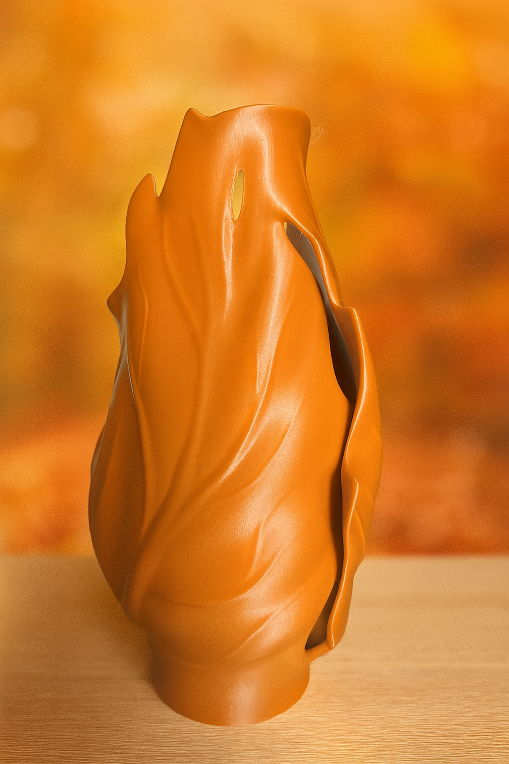 Herbstblatt-Vase