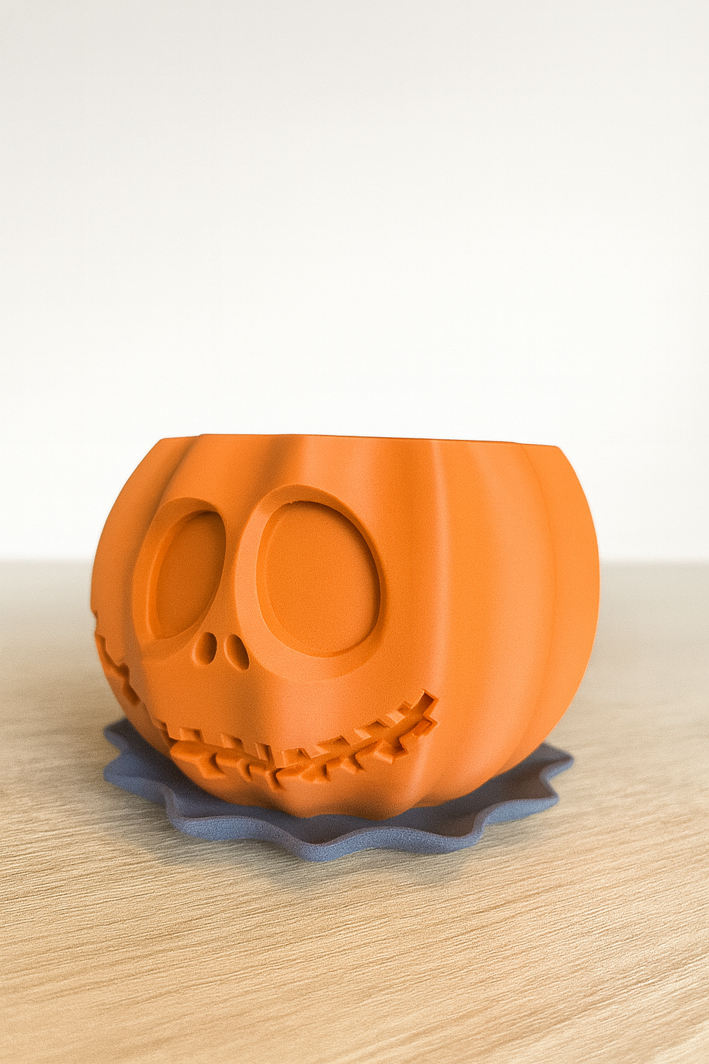 🎃 Halloween Pflanztopf mit Untersetzer – spooky cute für deine Pflanzen