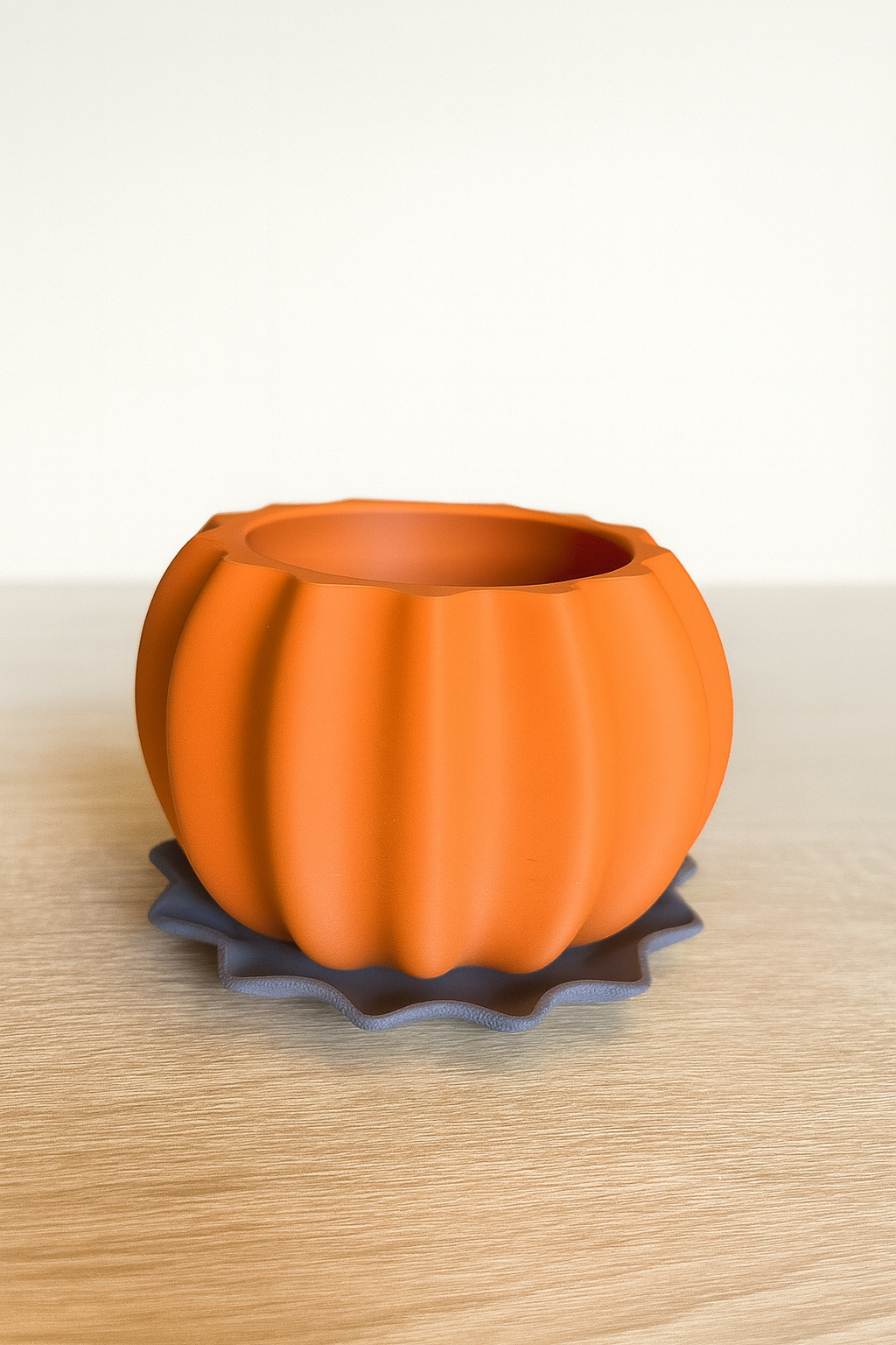 🎃 Halloween Pflanztopf mit Untersetzer – spooky cute für deine Pflanzen