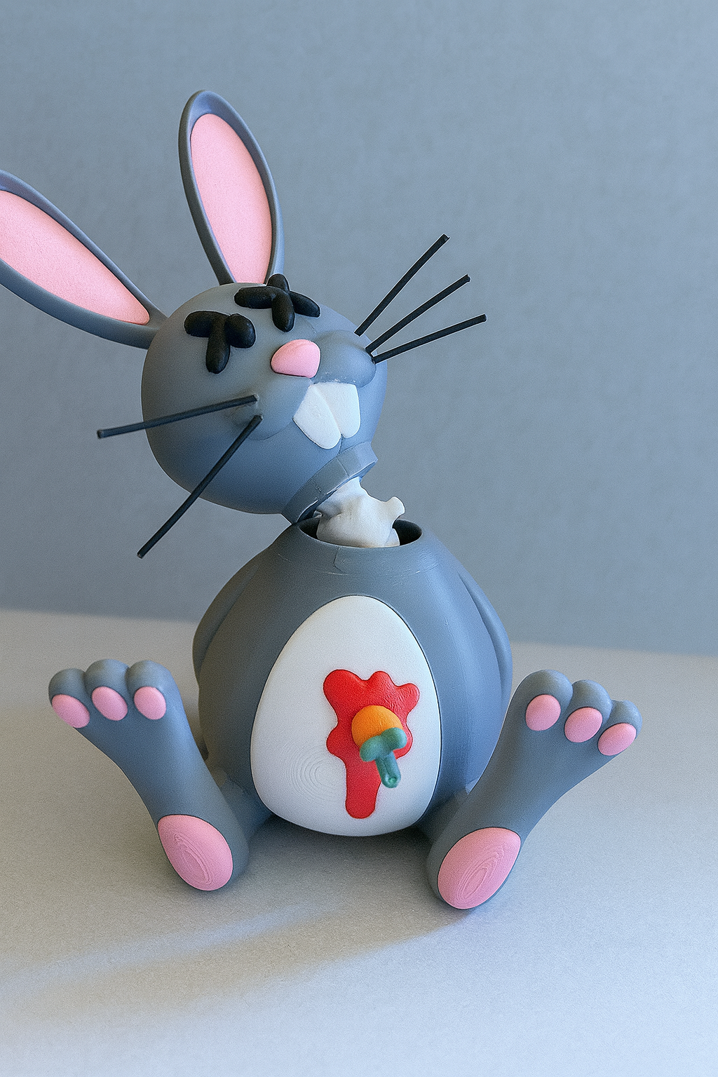 🐰 Skurriler Hase– Dein neuer Büro-Hingucker