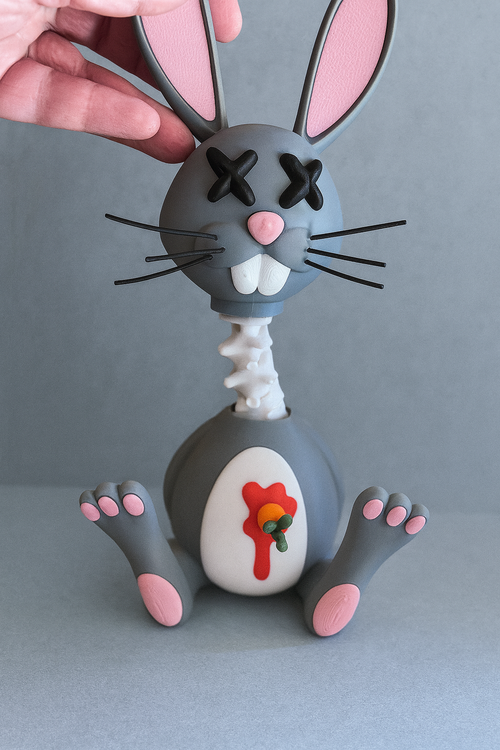 🐰 Skurriler Hase– Dein neuer Büro-Hingucker