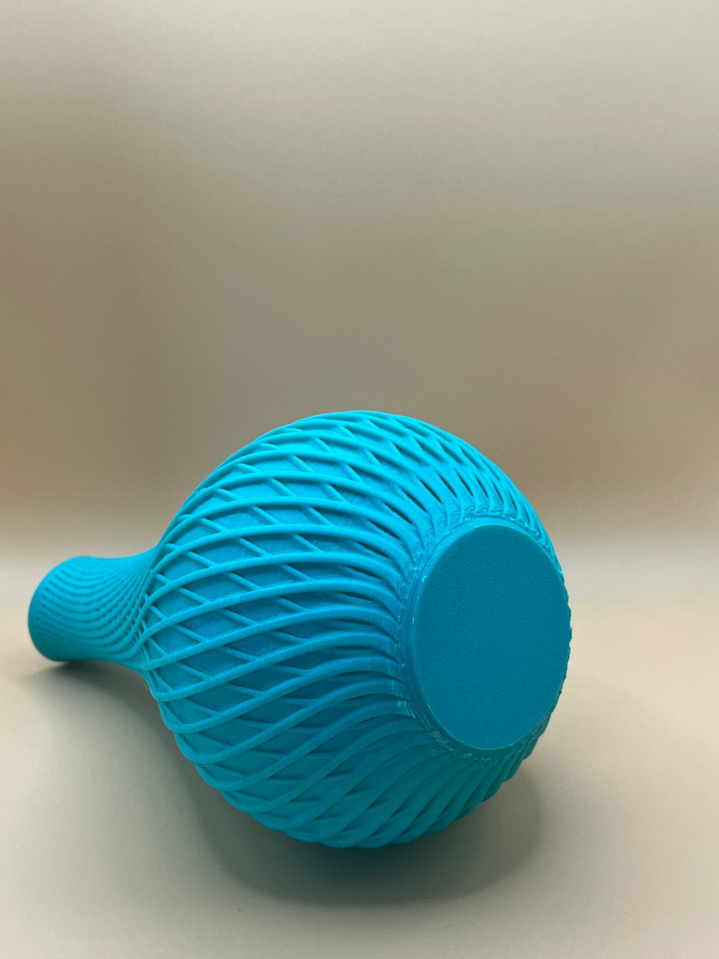 Vase „Vanta“ – 3D-gedruckte Dekovase aus PETG | ca. 179 mm hoch | moderne Vase für Trockenblumen | geometrisches Design