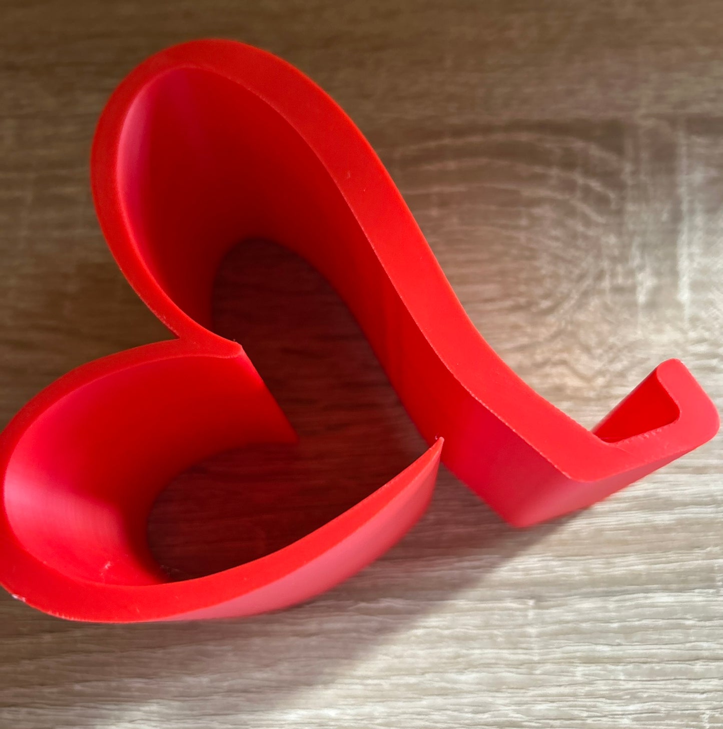 Smartphone-Halter „Valentine“ – Stylischer Herz-Handyhalter aus 3D-Druck