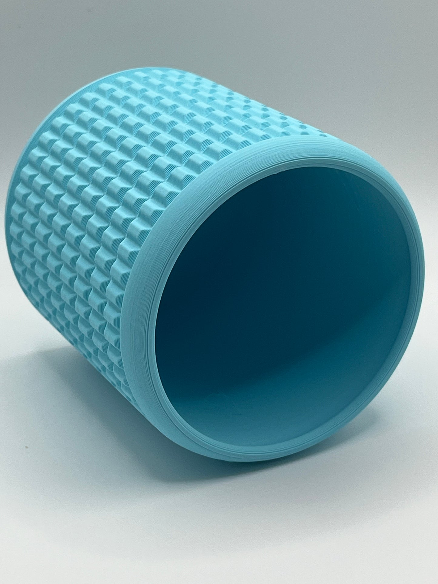 🌿 Pflanztopf "Quartz" – Modern & Minimalistisch | Mit passendem Tropfteller | 3D-Druck aus PLA 🌿