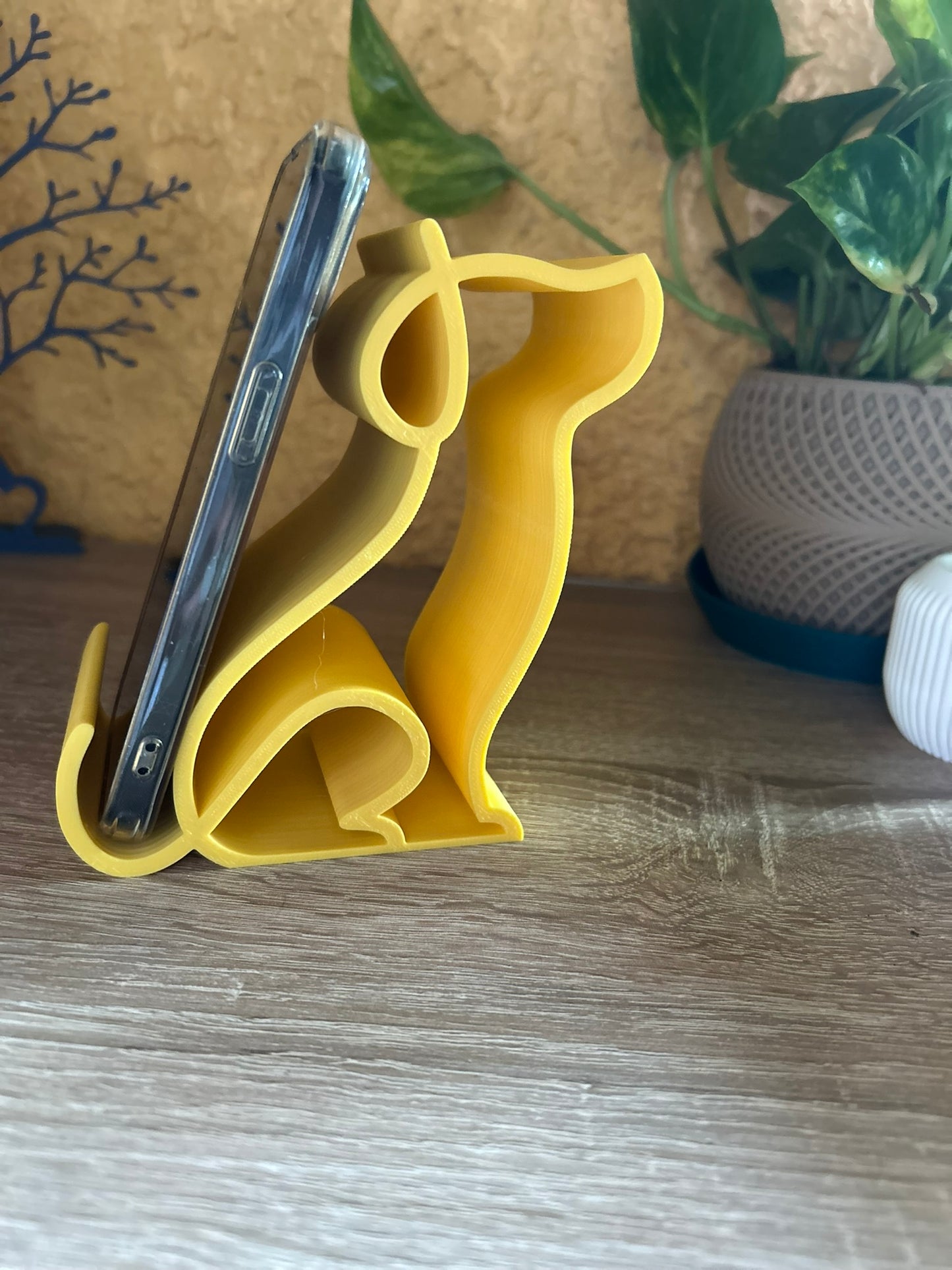 Smartphone-Halterung „Puppy“ – Dein stylischer 3D-gedruckter Handyhalter in Hundeform