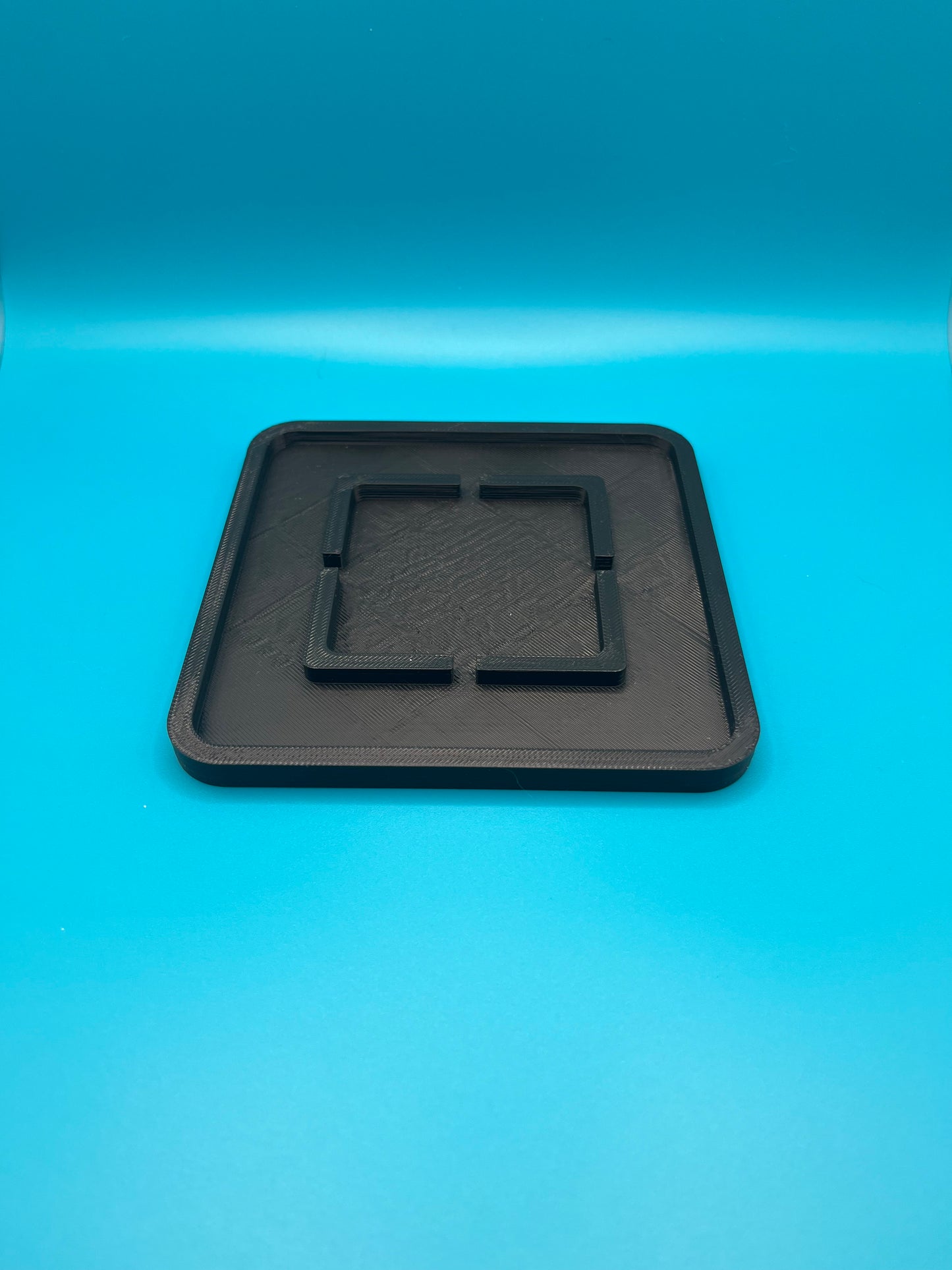 Quadratischer Design-Pflanzer mit portugiesischem Fliesenmuster – Modern & dekorativ aus PLA (100 mm)