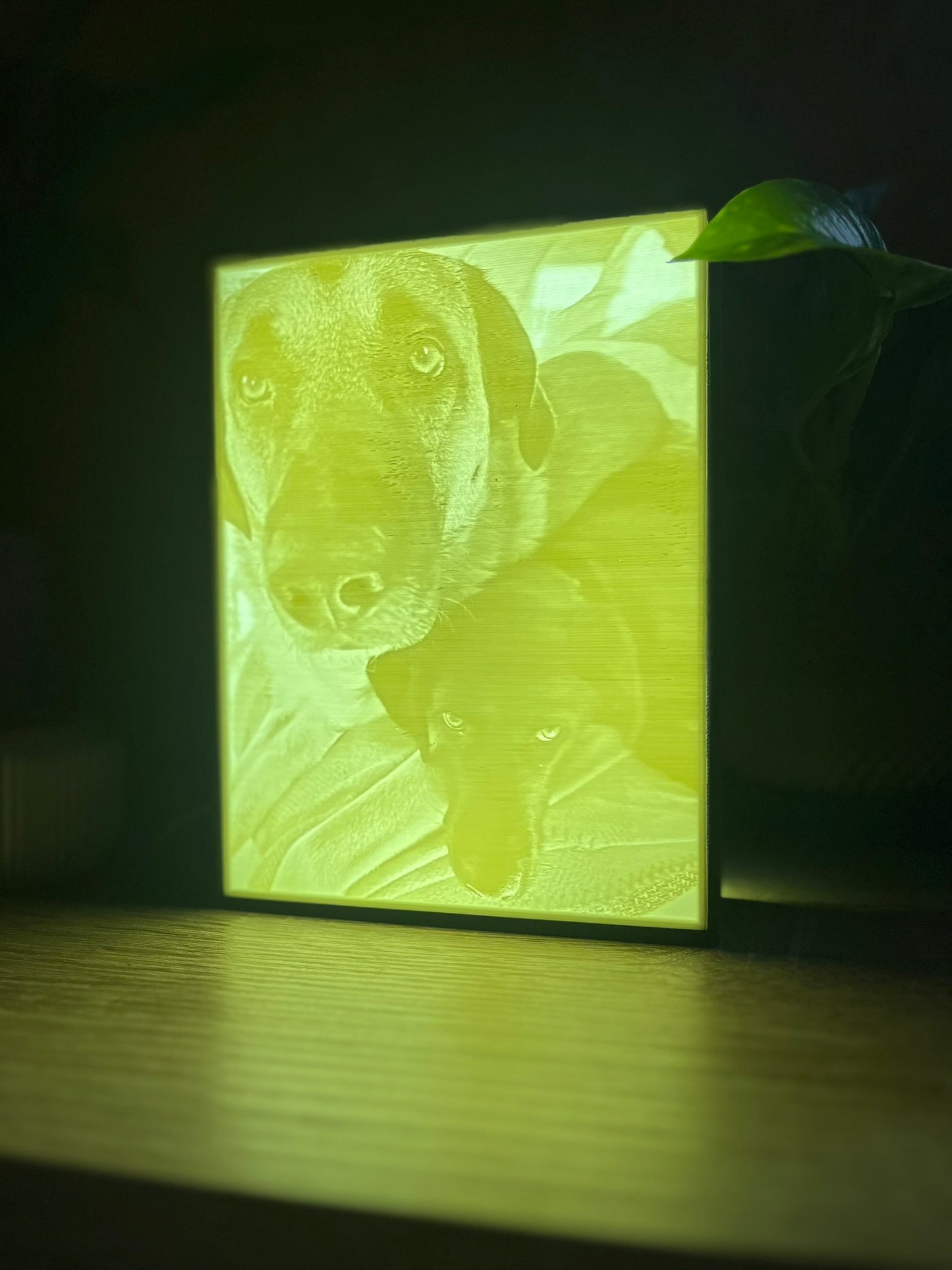 📸 Personalisiertes Lithophane LED-Bild mit deinem Foto – Einzigartige Deko mit Wow-Effekt!