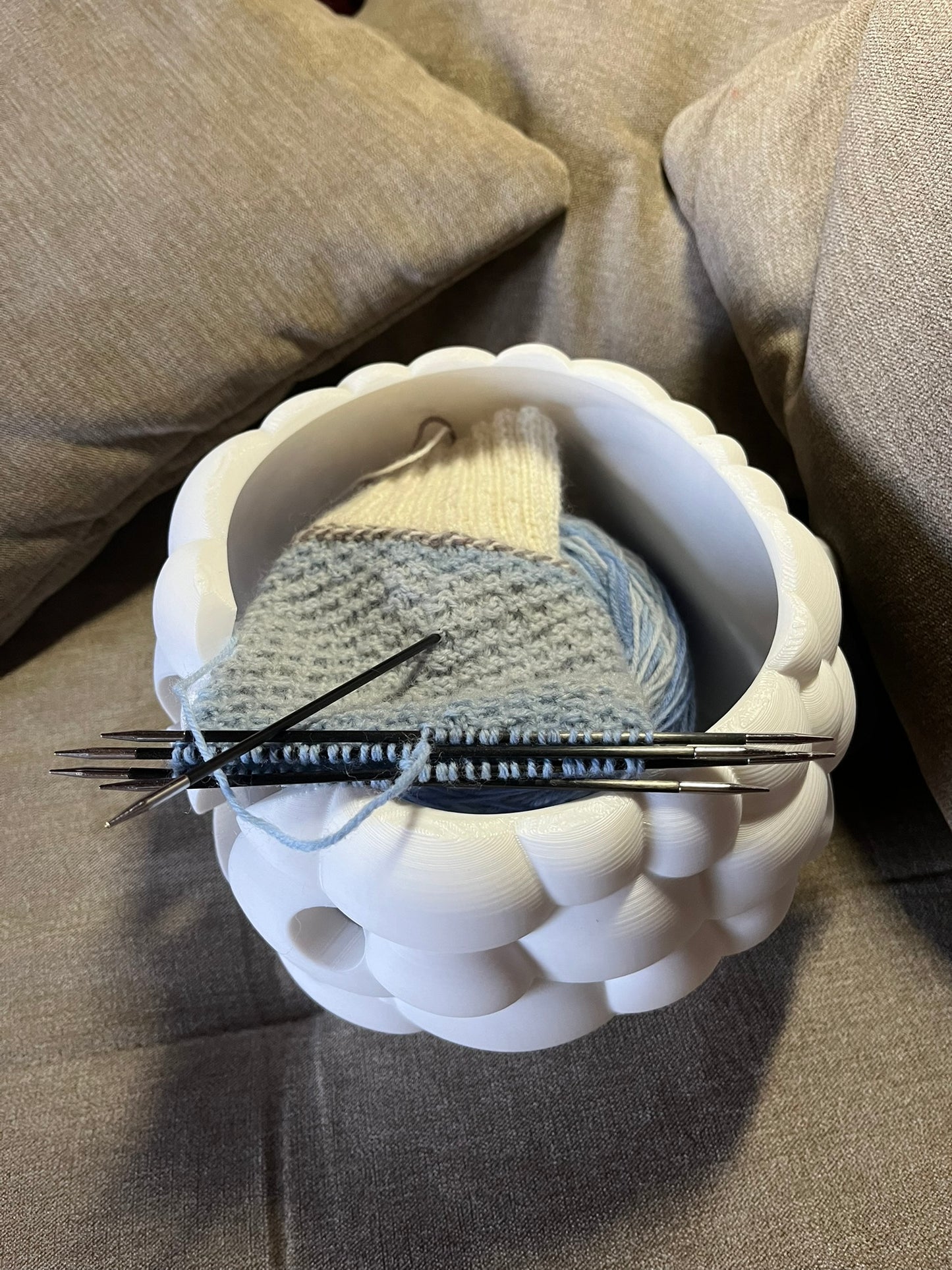 Schaf-Design Garnschale "Heidi"
