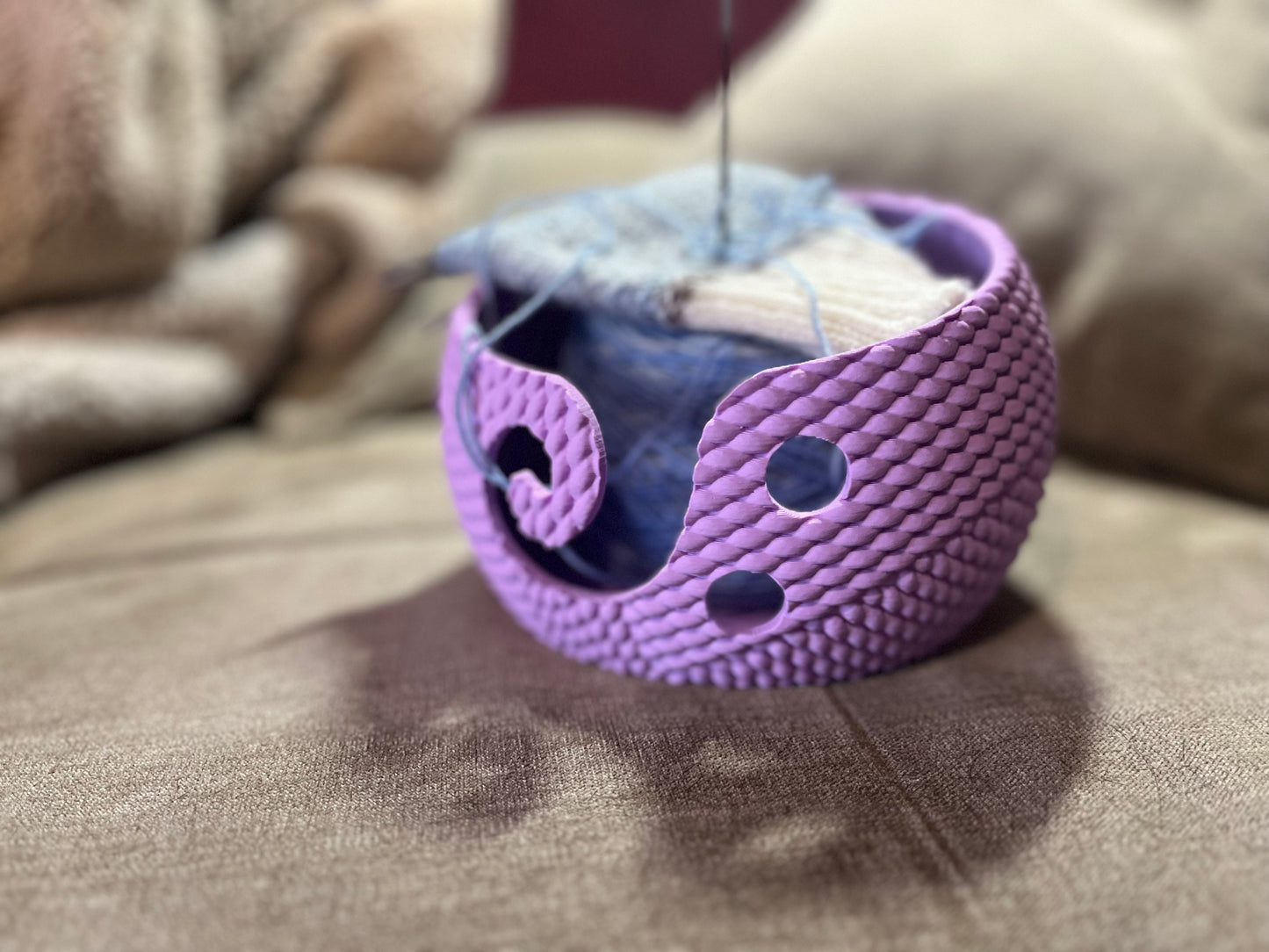 🧶 Garnschale „Wollknäuel“