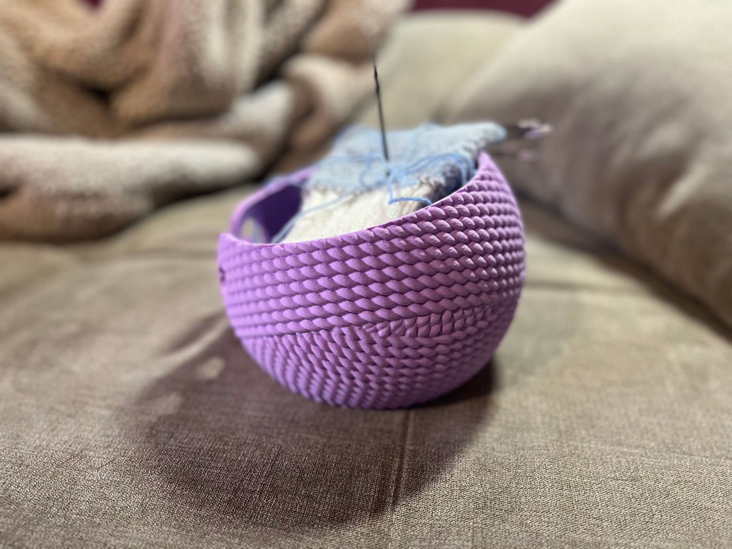 🧶 Garnschale „Wollknäuel“