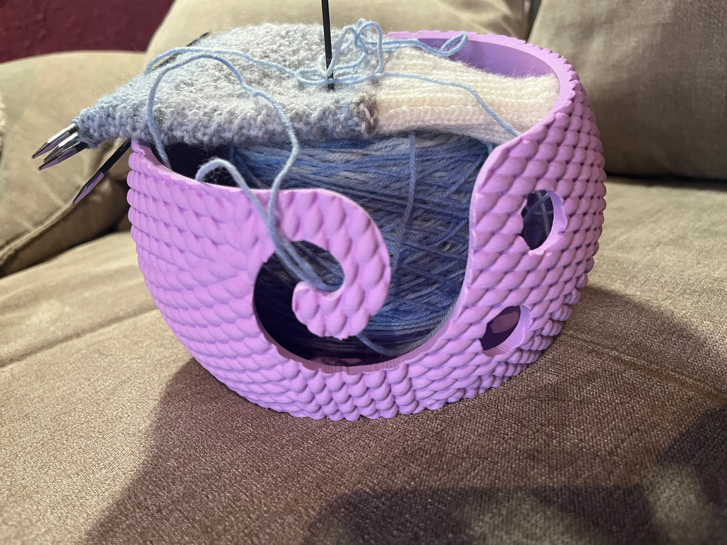 🧶 Garnschale „Wollknäuel“