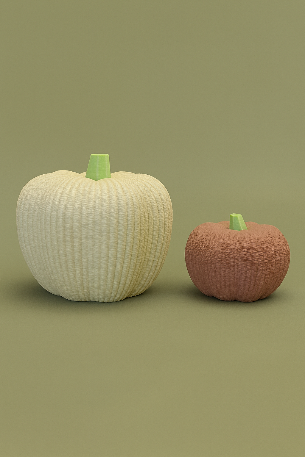 Moderne & minimalistische Kürbisdekoration
