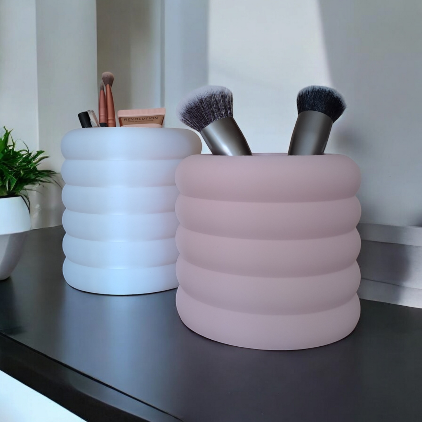 Make-up Organizer Set – 2 Becher für Pinsel & mehr