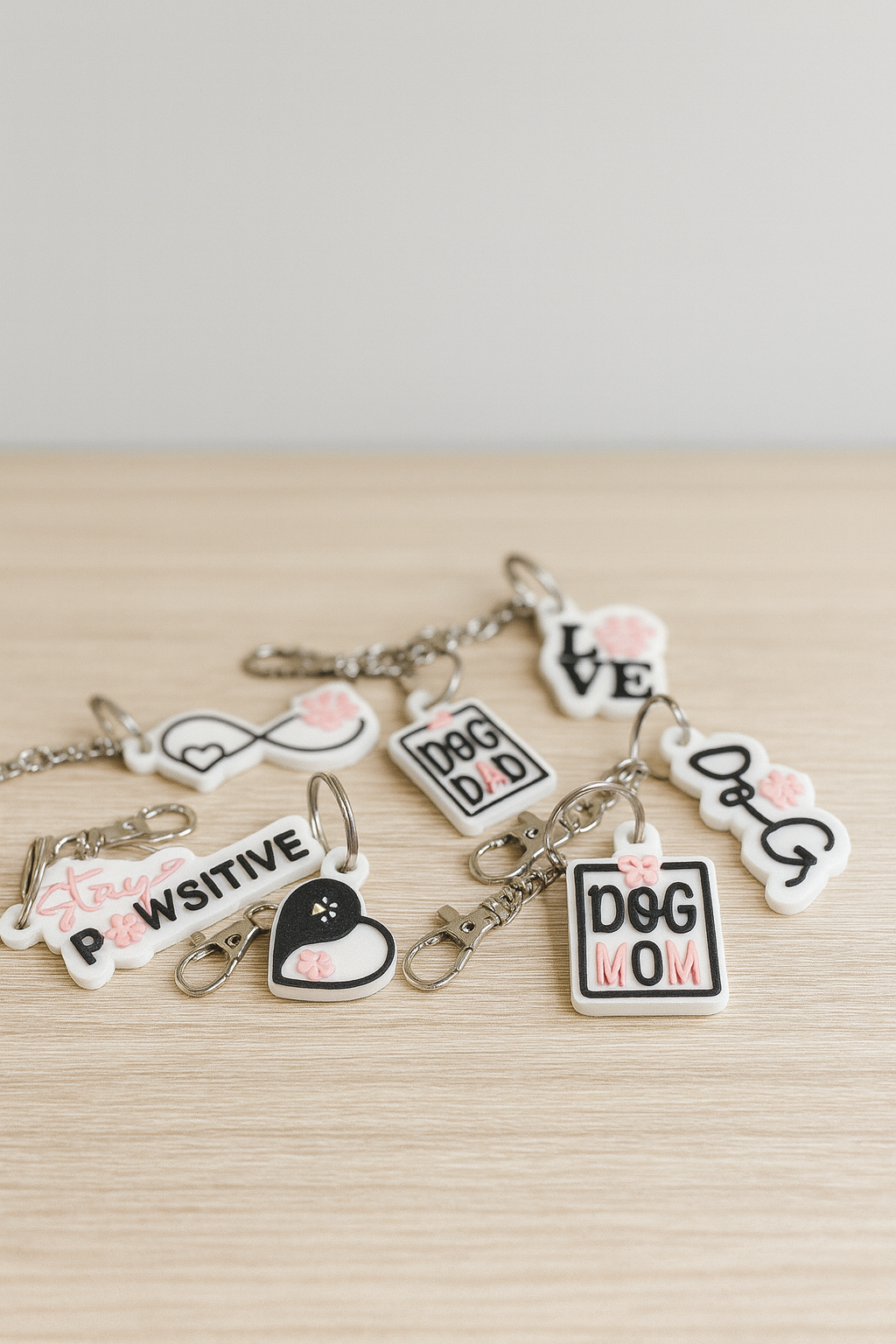 Schlüsselanhänger für Hundefreunde – verschiedene Motive & Größen