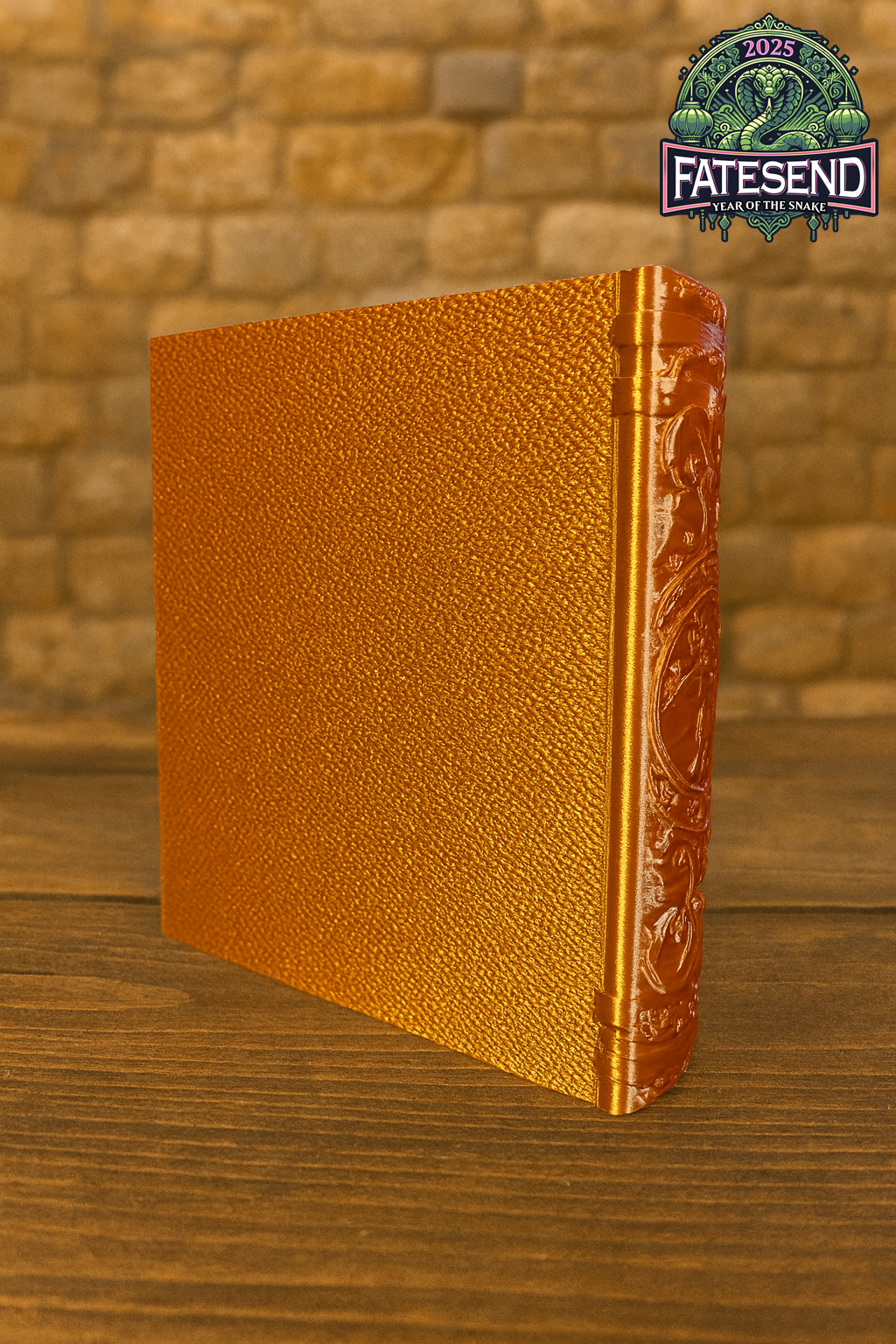 Book Tome "Headless Horseman" – Modularer Würfelturm & Aufbewahrungsbuch aus Silk PLA