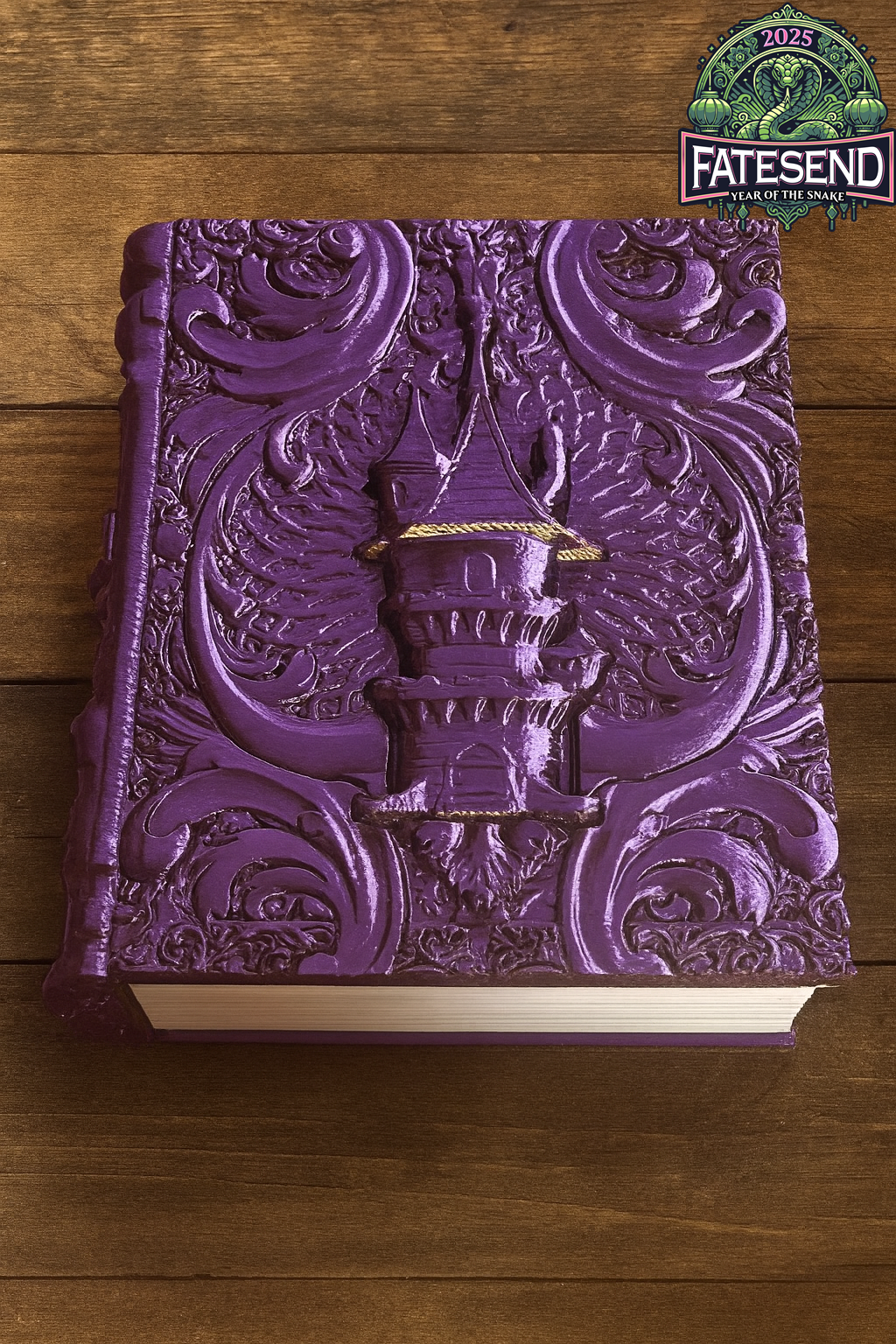 Book Tome "Anniversary" – Modularer Würfelturm & Aufbewahrungsbuch aus Silk PLA