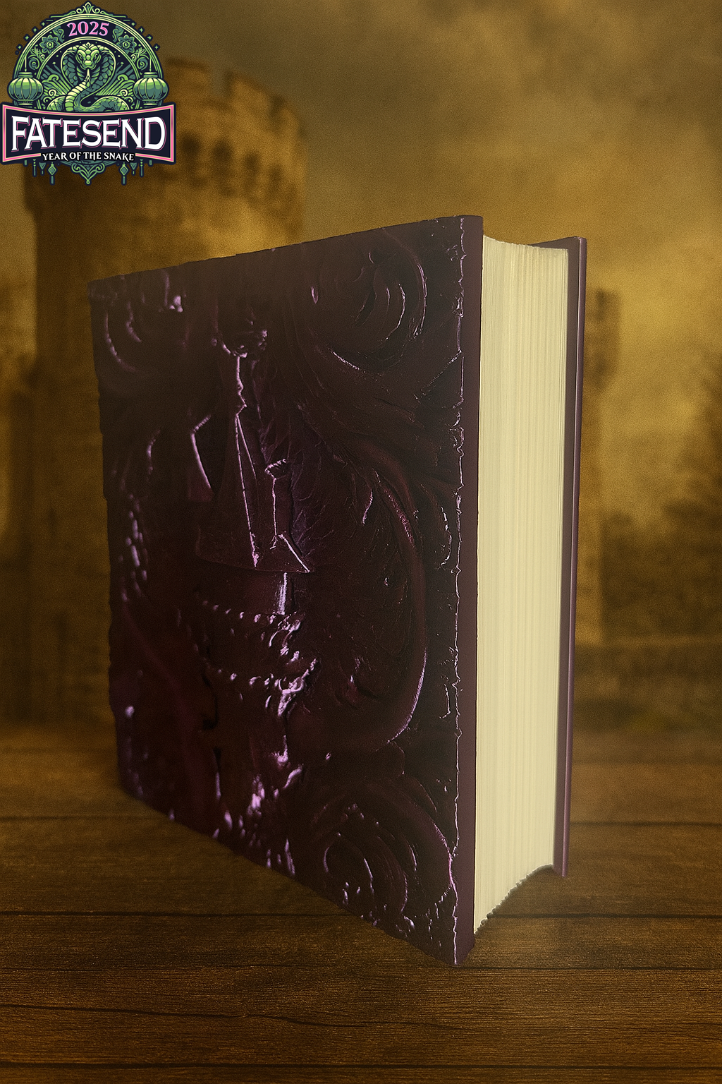 Book Tome "Anniversary" – Modularer Würfelturm & Aufbewahrungsbuch aus Silk PLA