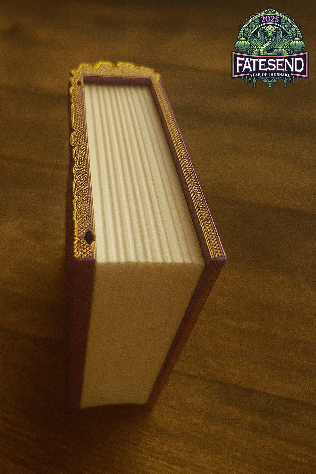 Book Tome "Anniversary" – Modularer Würfelturm & Aufbewahrungsbuch aus Silk PLA