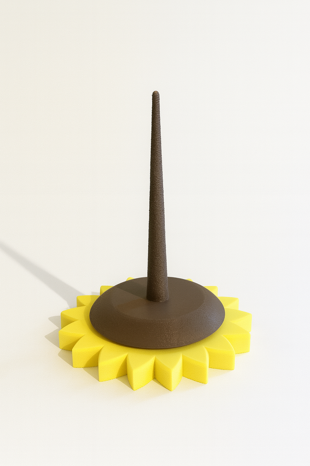 Garnabroller „Sonnenblume“ – leises Abrollen mit Stil 🌻