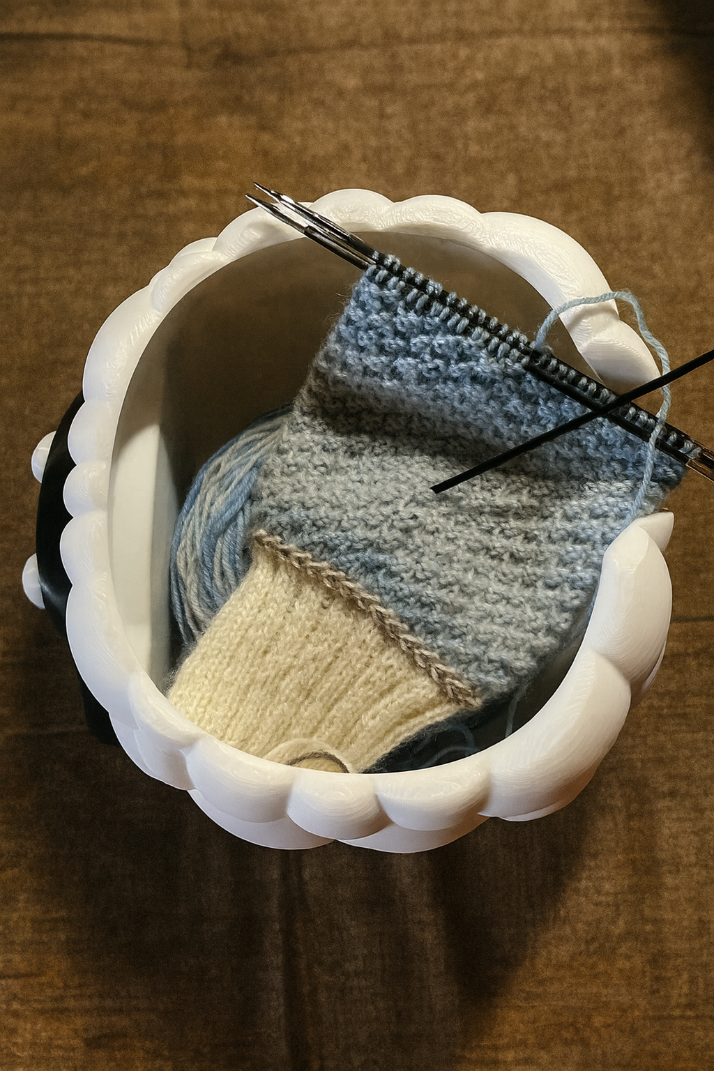 Schaf-Design Garnschale "Heidi"