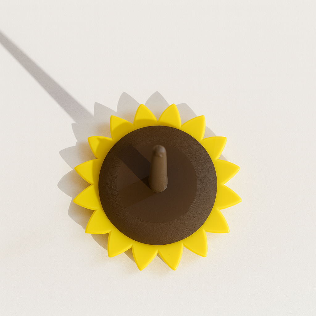 Garnabroller „Sonnenblume“ – leises Abrollen mit Stil 🌻