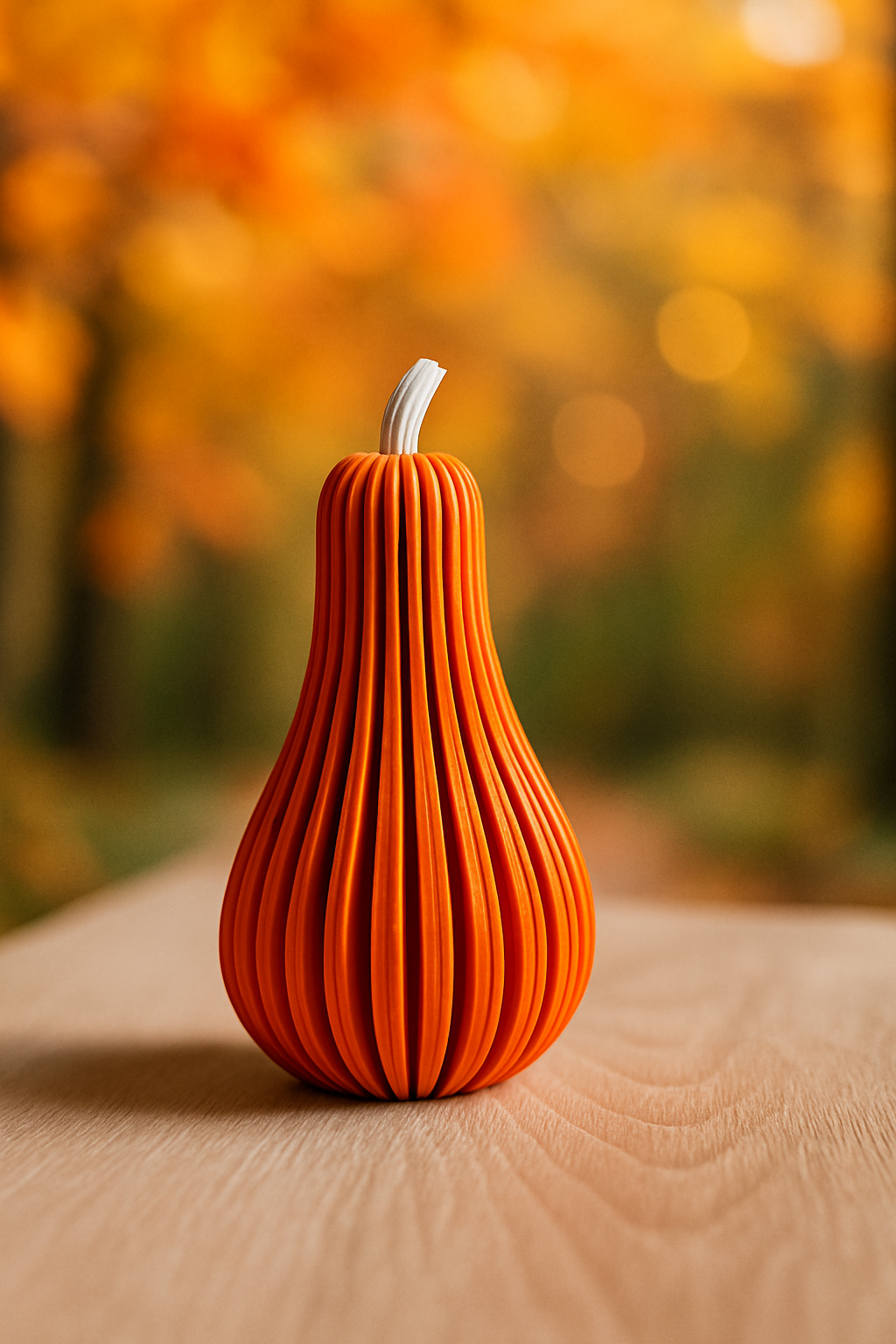 🎃 3er-Set Kürbis-Dekoration – LED-geeignet & herbstlich schön