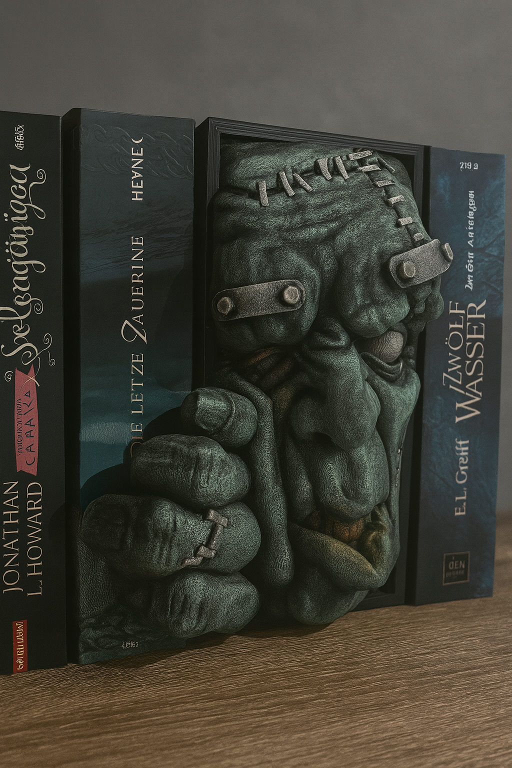 Book Nook „Frankenstein“ | Gothic Regal Deko | 3D Druck Unikat