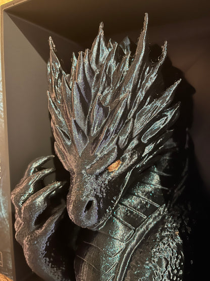 🐉 Book Nook „Frostdrache“ – Magie für dein Bücherregal