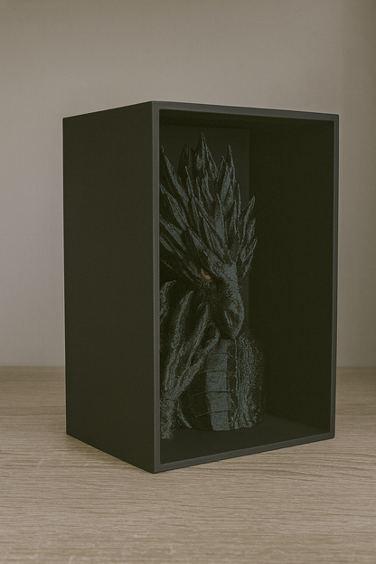 🐉 Book Nook „Frostdrache“ – Magie für dein Bücherregal