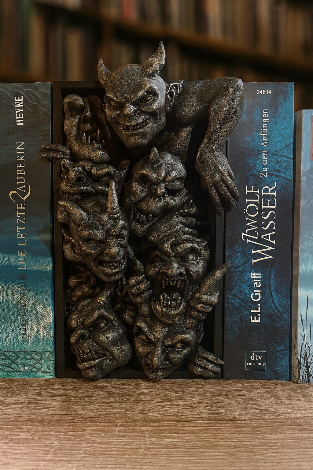 😈 Book Nook „Imps“ – Die Dämonen deines Bücherregals 📚🔥