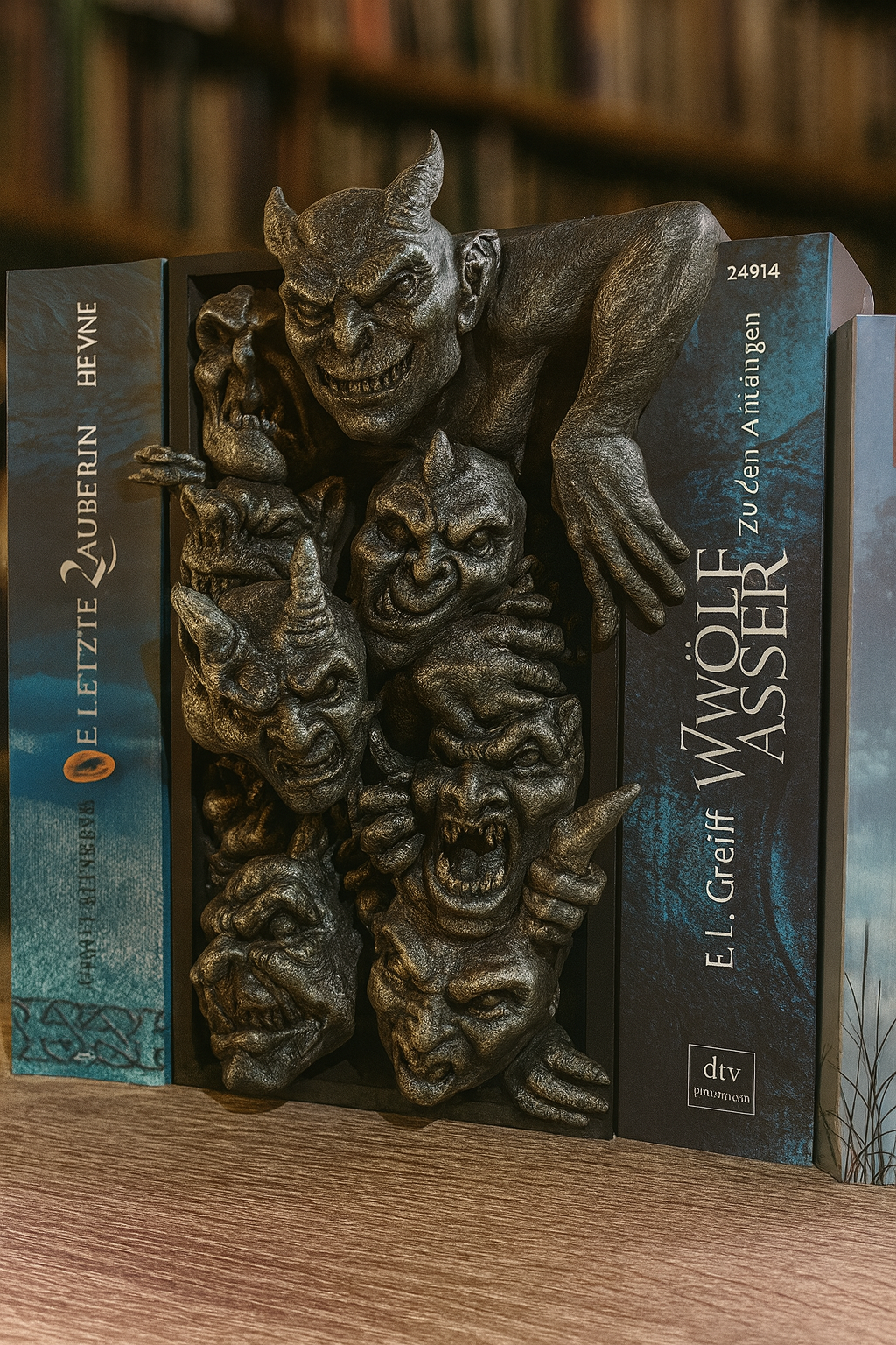 😈 Book Nook „Imps“ – Die Dämonen deines Bücherregals 📚🔥