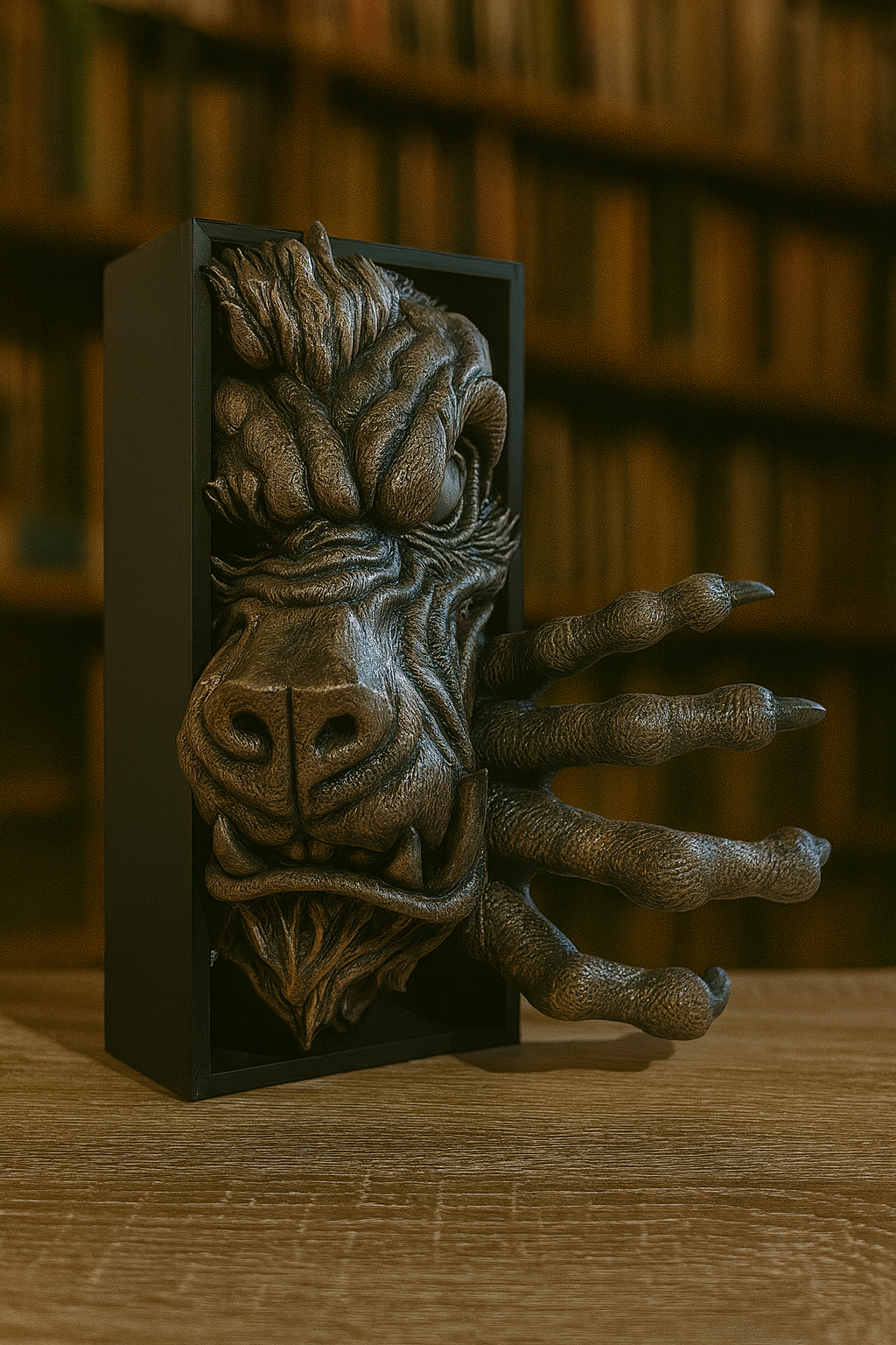 🌕 Book Nook „Werewolf“ – Das Biest zwischen deinen Büchern 🐺